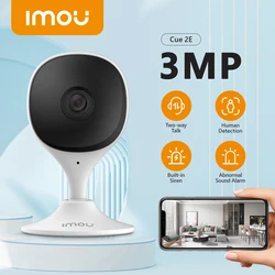 IMOU Cue 2E Indoor Wifi Security Camera with Human Detection and Night Vision - Cue 2E 3MP