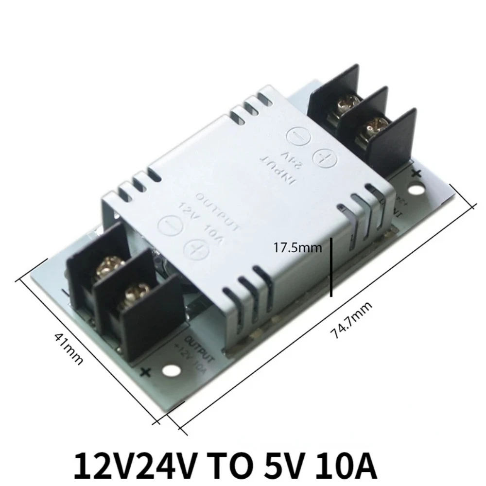6pcs DC 9-36V To 5V 5A Buck Converter - Step Down Voltage Regulator With USB For Fast Phone Charging - View #2