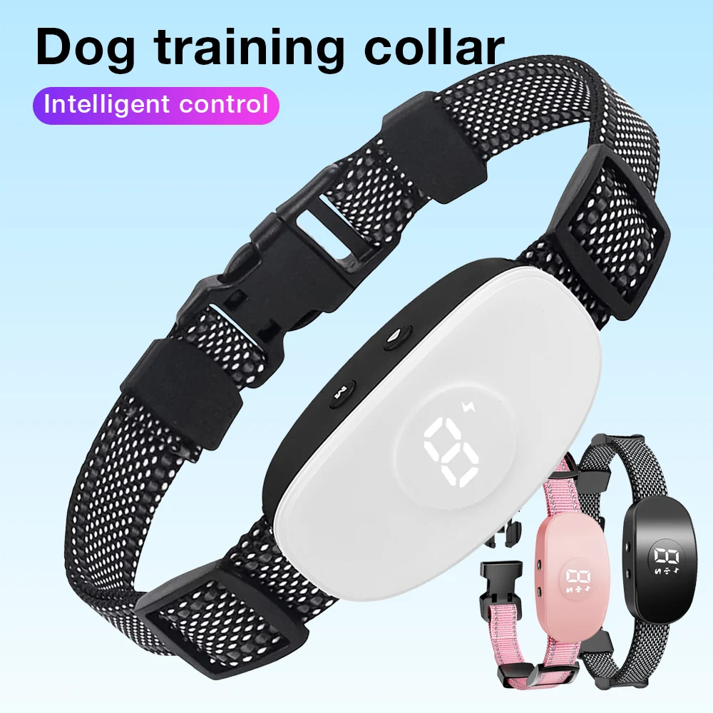 Magnetic Charging Anti Barking Dog Collar Dog Rechargeable Waterproof
