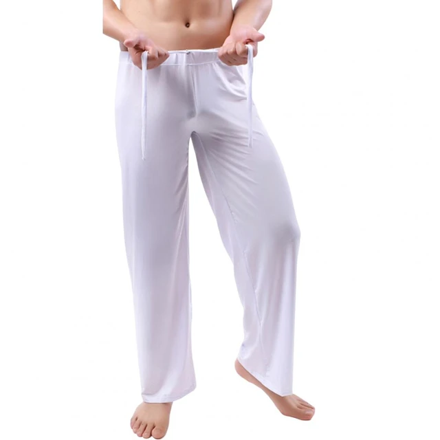White Cotton Pants w/ Elastic Ankles – Lannaclothesdesign Shop
