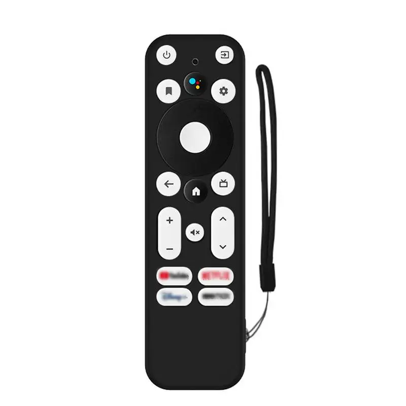 Защитный чехол для пульта дистанционного управления для ONN AndroidTV 2K FHD потоковая палка силиконовый чехол Совместимый Чехол для пульта дистанционного управления со шнурком
