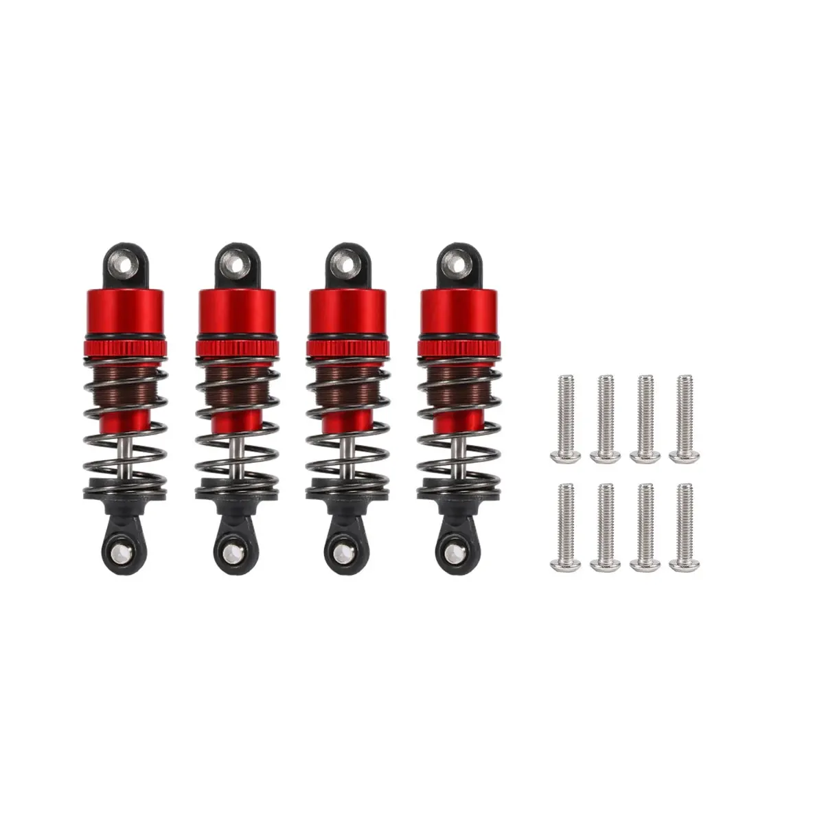 Premium Adjustable Oil-Filled Shocks (4-Pack)