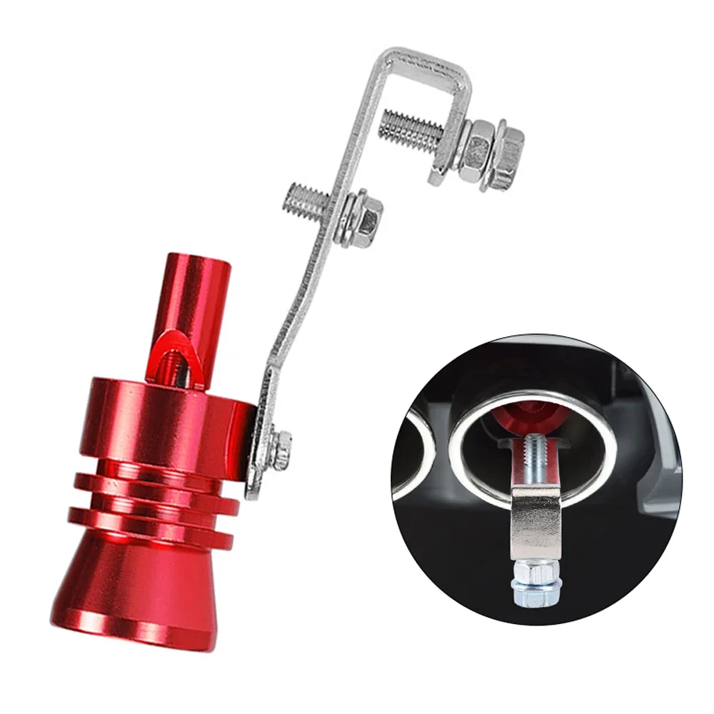 Car Turbmuffler Universal Sound Simulator Car Turbo Sound Whistle S/M/L/XL Vehicle Refit Device Exhaust Pipe Turbo Whistle