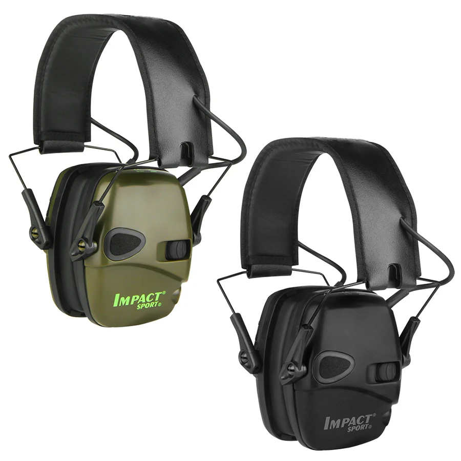 Electronic Shooting Earmuff Anti-noise Impact Ear Protector Outdoor Sport Sound Amplification Headset Foldable