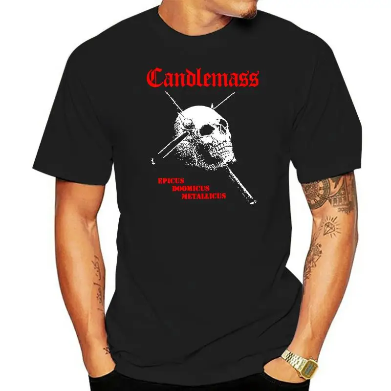 

Candlemass - Epicus Doomicus Metallicus футболка с изображением обложки альбома DTG (черный) S-5XL