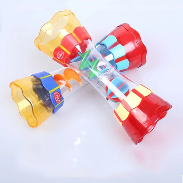 Children's Color Play Cup Rotating Water Leaking Tub Tuning Toy Fun