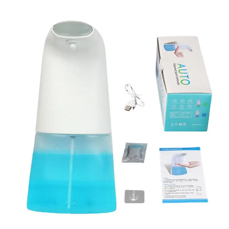 

300ML Automatic Induction Foam Soap Dispenser Smart Infrared Touchless Hand Washer For Kitchen Bathroom