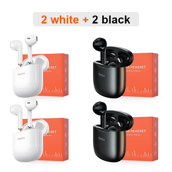 2 white 2 black