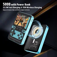 New 5000mah Magnetic Wireless Charger Powerbank For iPhone 16 15 Phone Backup Battery Power Bank with 1500 Game Console - Image 4
