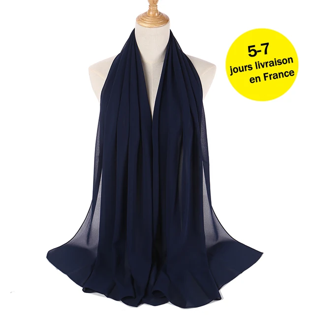 women plain bubble chiffon scarf hijab wrap printe solid color shawls headband women hijabs scarves/scarf 60 colors COLOR 1