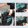 Large Capacity Tool Boxes Multifunctional Professional Electrician Carpenter Work Tools Accessory Household Portable Storage Box 5