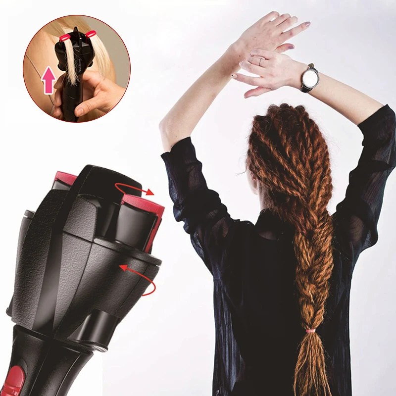 Machine à tresser les cheveux électrique, outil de coiffure rapide, outil de coiffure 1 Machine à tresser les cheveux électrique, outil de coiffure rapide, outil de coiffure 1