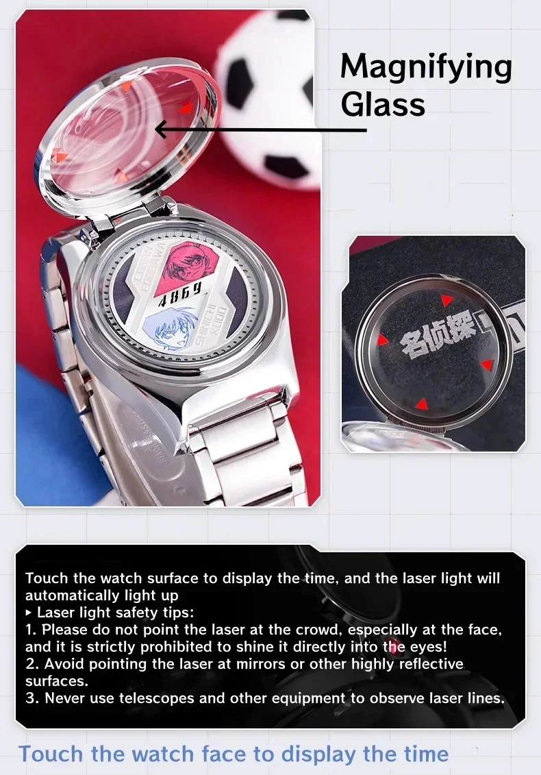 Detective Conan Character Gadget Watch for Children (Unofficial)