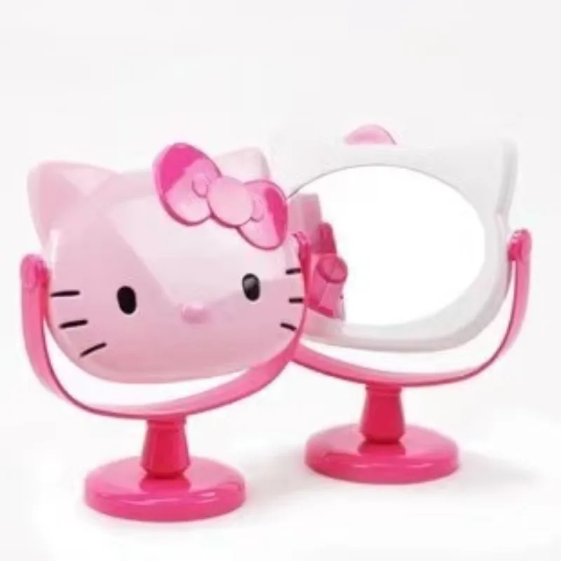 Hello Kitty Y mirror desktop makeup mirror rotatable small mirror elevated table mirror student dormitory home wholesale