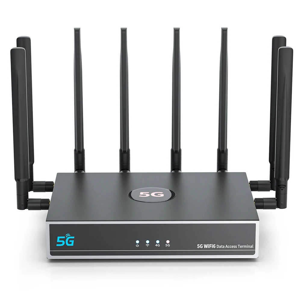 5g Router With Sim Card Slot Dual Band 1800mbps Wifi-6 Wireless