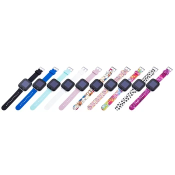 Universal Kids for Smart Sport Watch Band Silicone Strap Adjustable Wristwatch Replace Strap Waterproof Children Watch S