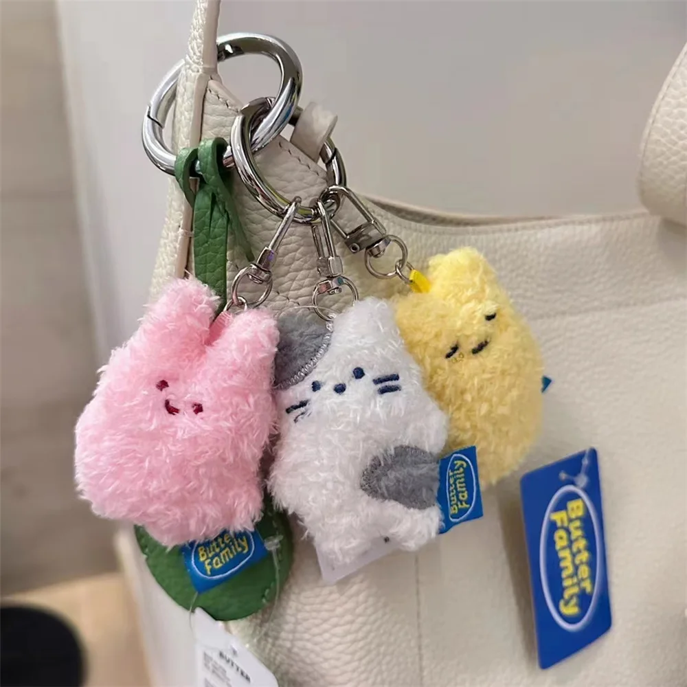 7cm Butter Bunny Plush Key Chain Anime Plush Toy Plush Toy Stuffed Animal Soft Plush Kids Gift Doll Birthday 3