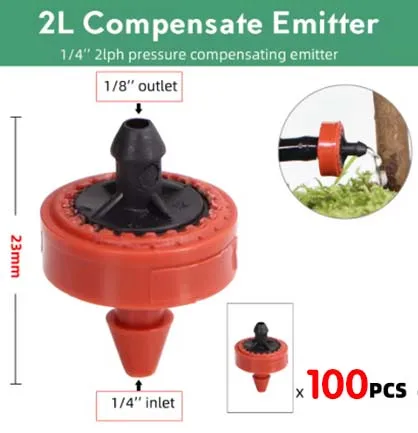 ตัวเลือกสินค้า Dripper ชลประทานอัจฉริยะ ประหยัดน้ำ แม่นยำสูง