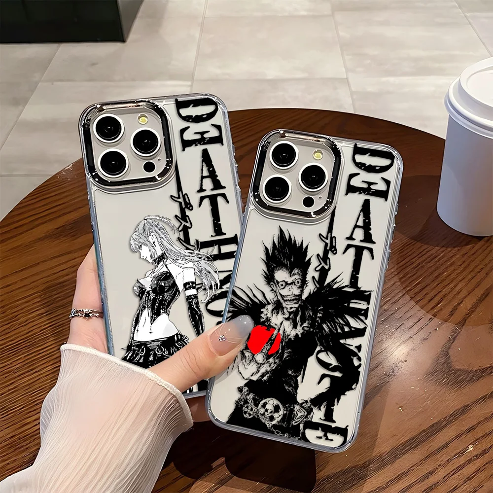 Transparent Soft Anime Death Note Phone Case Cover