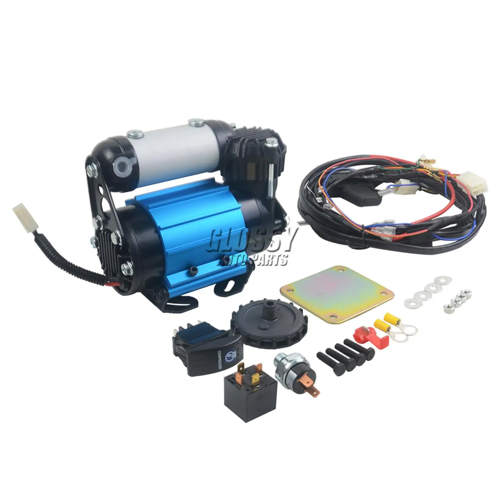 Air Compressor Kit AP03 CKMA12 DA4190 High Flow Air Compressor (12v) & Deluxe Tyre Inflation Kit