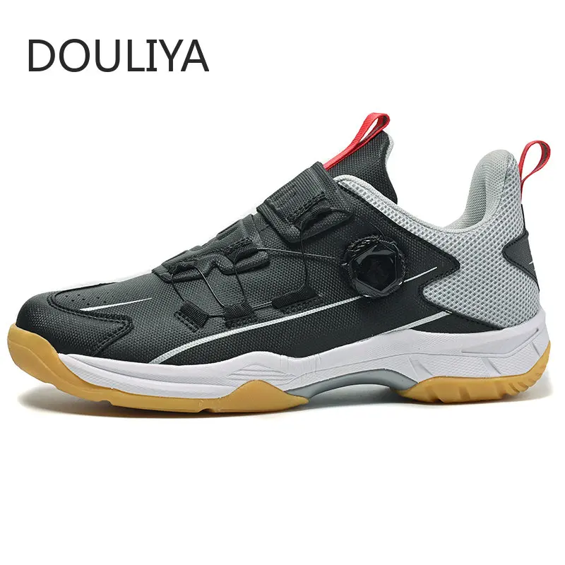DOULIYA Sneakers Men Badminton Shoes Breathable Outdoor Sports Training Women Athletics Pickleball Footwear Squash Indoor Tennis