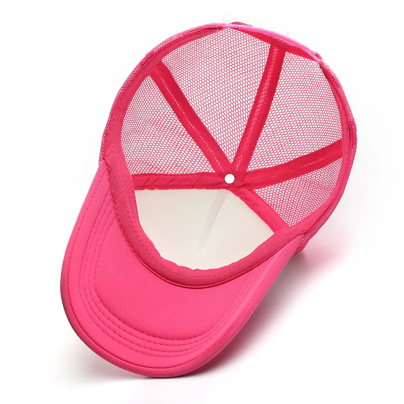 Baseball Caps Personalized Logo Trucker Hats Men Women Foam Mesh Hats Sports Team Custom Logo Sun Hat Snapback Adult Gorras Caps