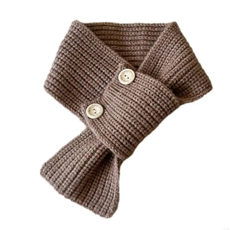 Colorful Knitted Baby Scarf for Girls & Boys Autumn Winter Children Warm Scarves 425F