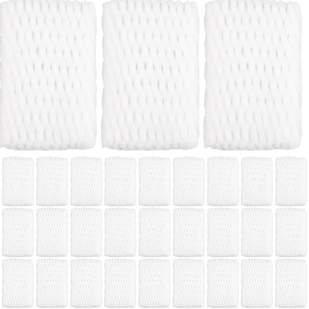 

1200 Pcs Fruit Net Set Multi-functional Fruits Protective Pouches Strawberry Bag Netting Transport Bags Pearl Cotton