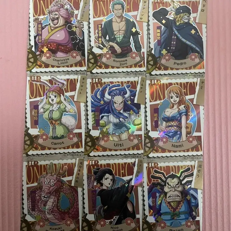 

Аниме One Piece Boa Hancock Yamato Roronoa Zoro Nami Nico Robin Shanks Game коллекционные карты игрушки для детей подарки на день рождения