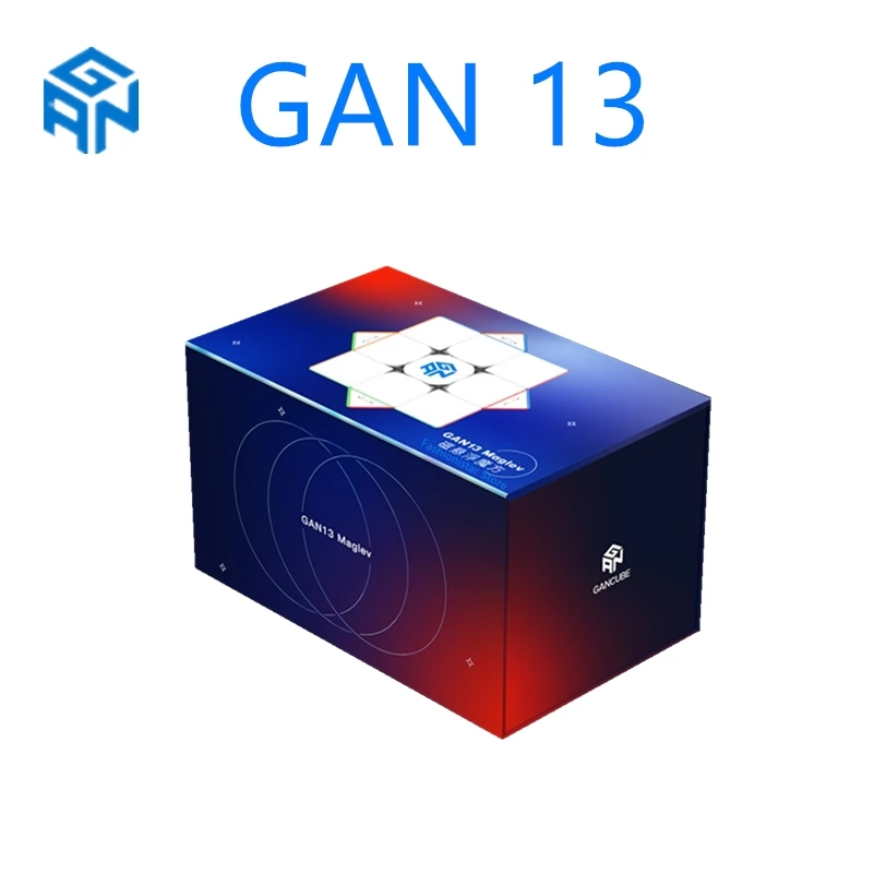 Gan13 M Magnetic 3X3 Maglev Uv Magic Cube Gan 13 Maglev Stickerless Gan Cube 3X3X3 Magnetic Speed Cube Gan13 Maglev Glassato Cube Gan 13 Maglev Cube
