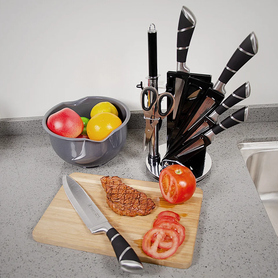 ZENG Premium Stainless Steel Kitchen Knife Set