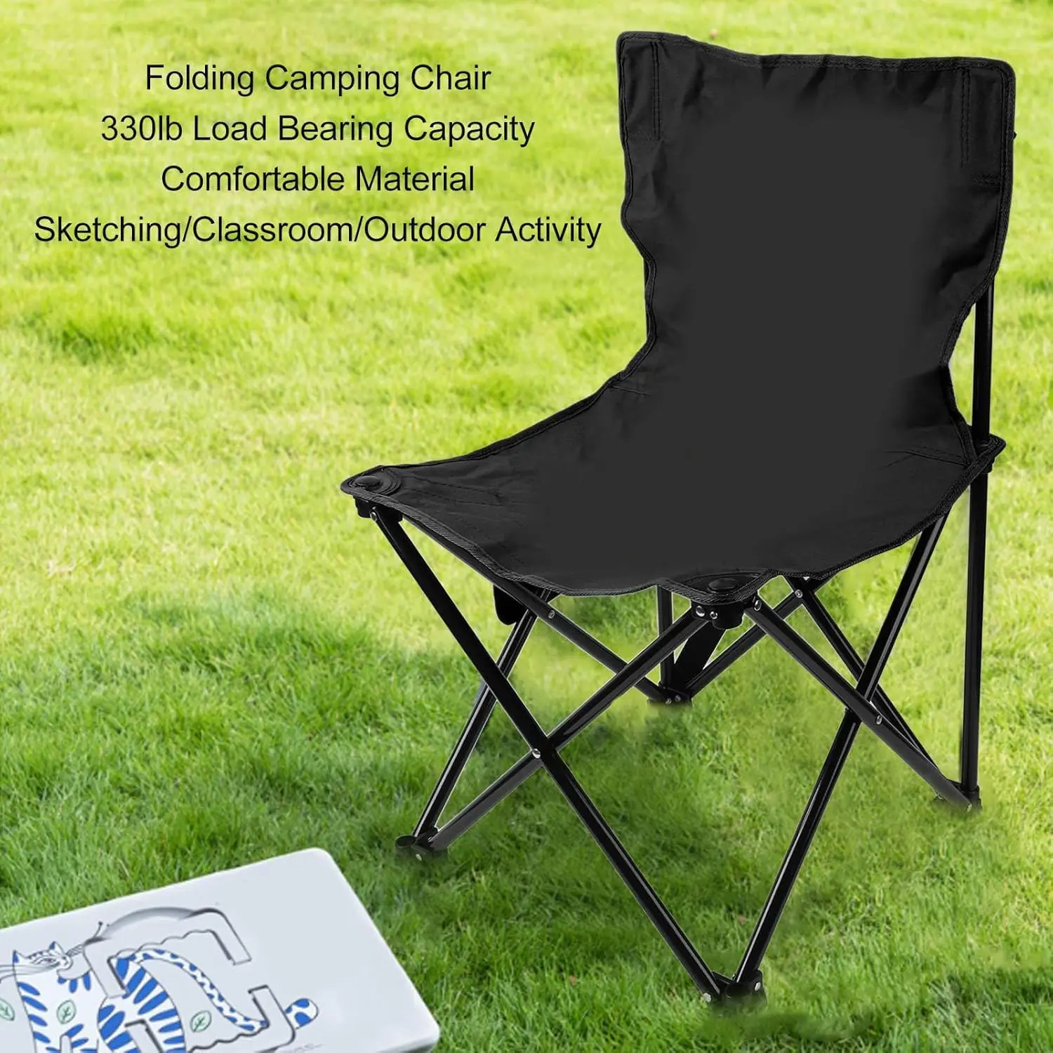 مجموعة قابلة للطي للتخييم في الهواء الطلق، 2 قطعة...