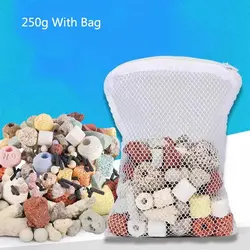 Aquarium Bio Balls Biochemical Filter Media - Premium Filter Accessories (250g with bag)