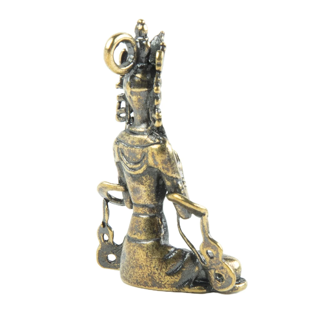 

Household Buddha ornament Living room Office Vivid Art Mini Miniature Copper Decoration Desk Handmade Convenient