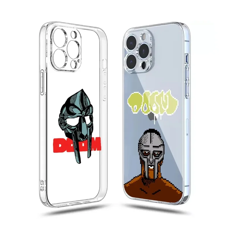 MF DOOM Shockproof Silicone Phone Case - Hot Singer Tribute Cover