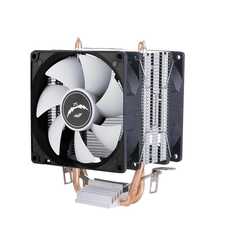CPU Cooler Pure Copper Heatpipes Cooling Air-cooled Mute Fan - Technical View