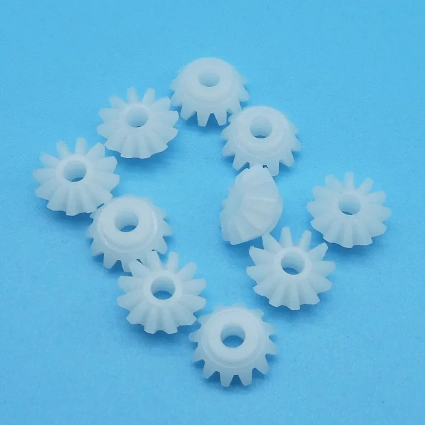 S122.5A 0.5M Bevel Gears 12 Teeth 2.5mm Shaft Hole Plastic Teeth Gear Toy Parts Accessories 10pcs/lot