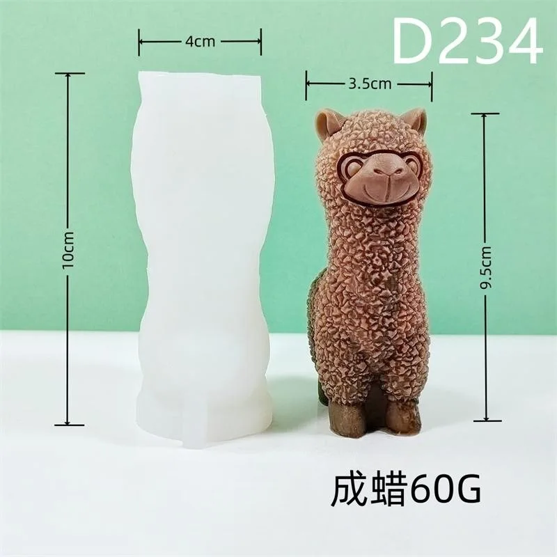 Molde De Silicone Alpaca Molde De Little Alpacas Para Fabric