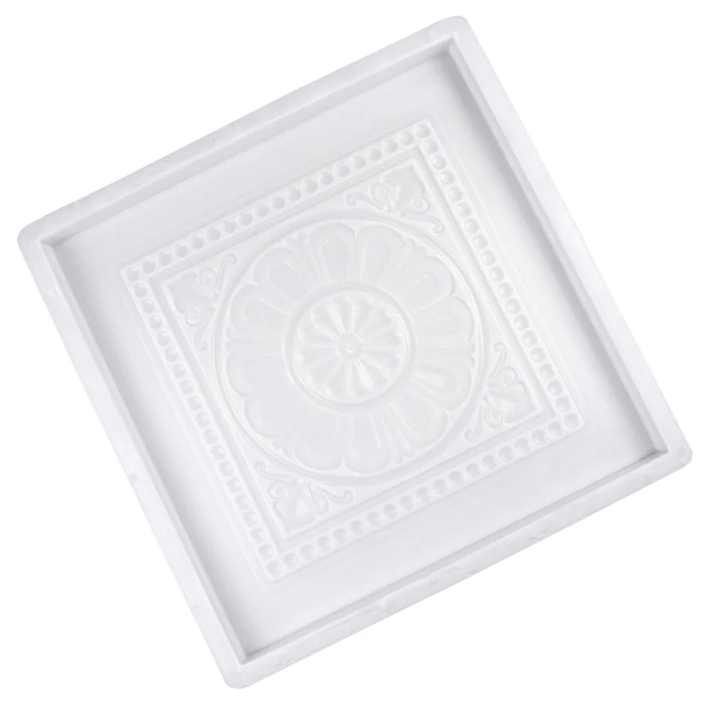 

Brick Template Paver Mold DIY Manually Mould Concrete Molds Reusable Plastic Paving Pavement