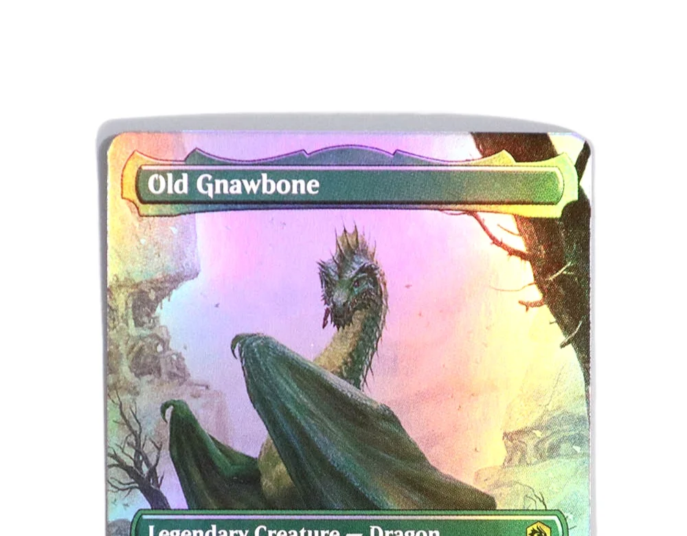 TCG Magical Proxy Game Cards Holo/Foil (Old Gnawbone) Gathering Board Game Deck Trading
