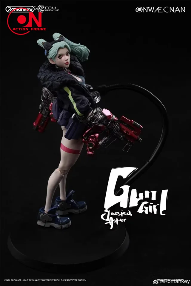 Romankey X COWL 1/12 Scale Gun Girl Jessica Action Figure 6