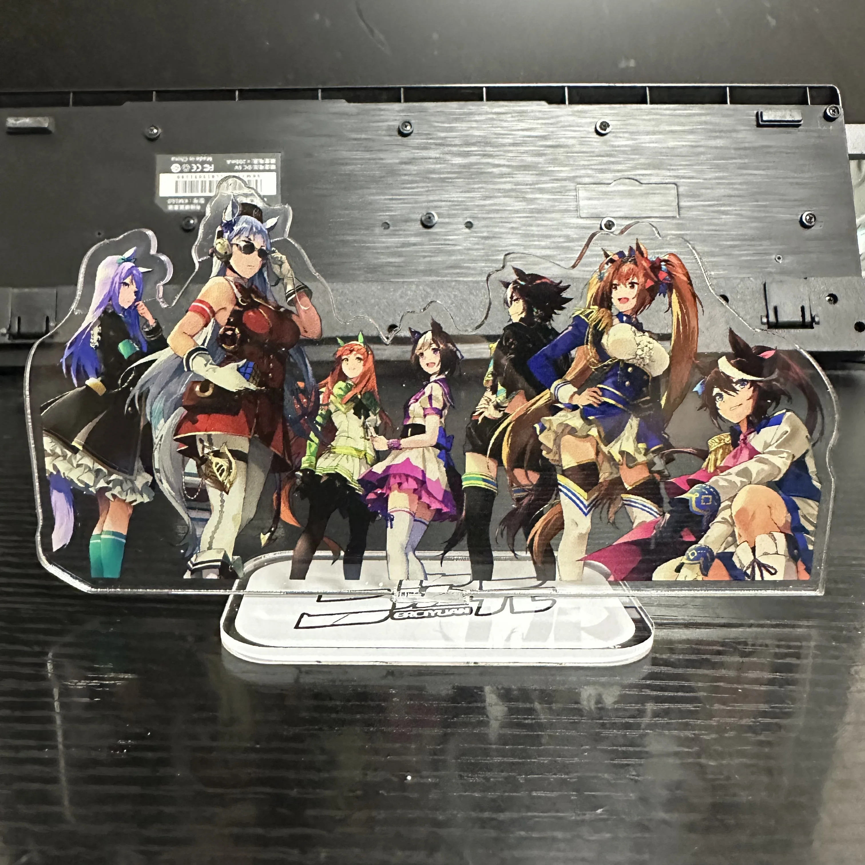 Hot Anime Pretty Derby Figures Tokai Teio Special Week Cosplay Supporto Acrilico Modello Piatto Desk Decor Standing Sign Fans Regalo Di Natale