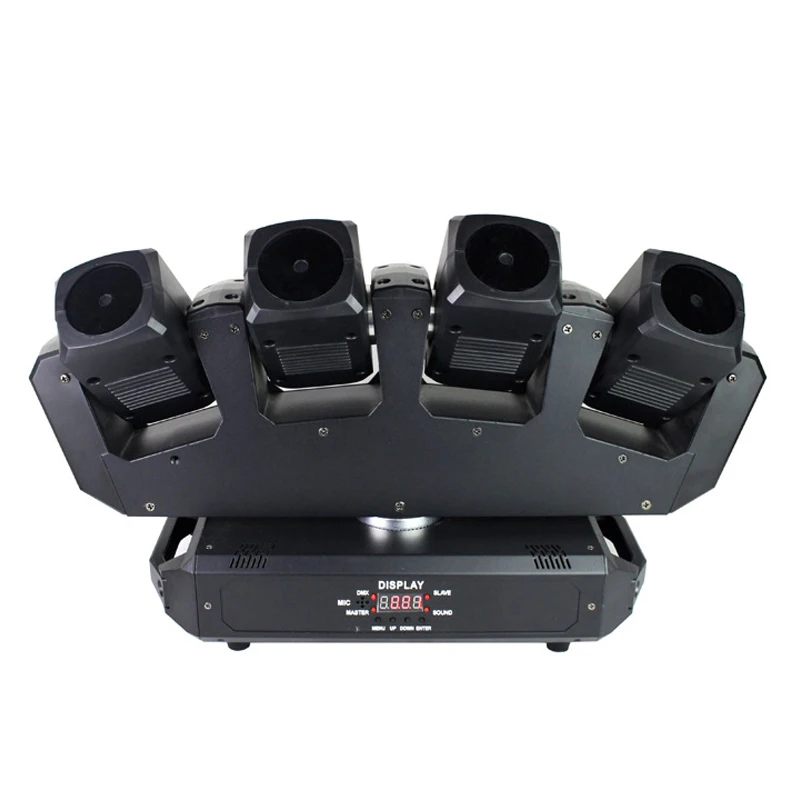 

New Style 4pcs Green And Red Laser Moving Head Light 10DMX 512 Channel Performance Bar Bar Entertainment Dance Hall