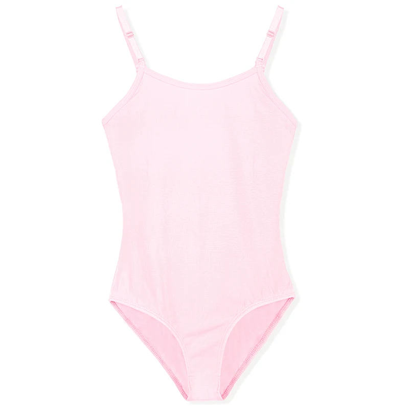Women's Camisole Ballet Dance Leotard for Adult Detachable Adjustable Straps and Full Front Lining Ballet Clothes Bodysuit