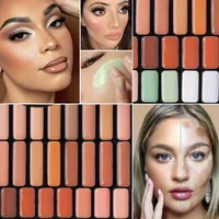50 Colors Professional Makeup Concealer Palette with Brush Black Eye Circle Correction Facial Long Lasting Contouring Cosmetics 2