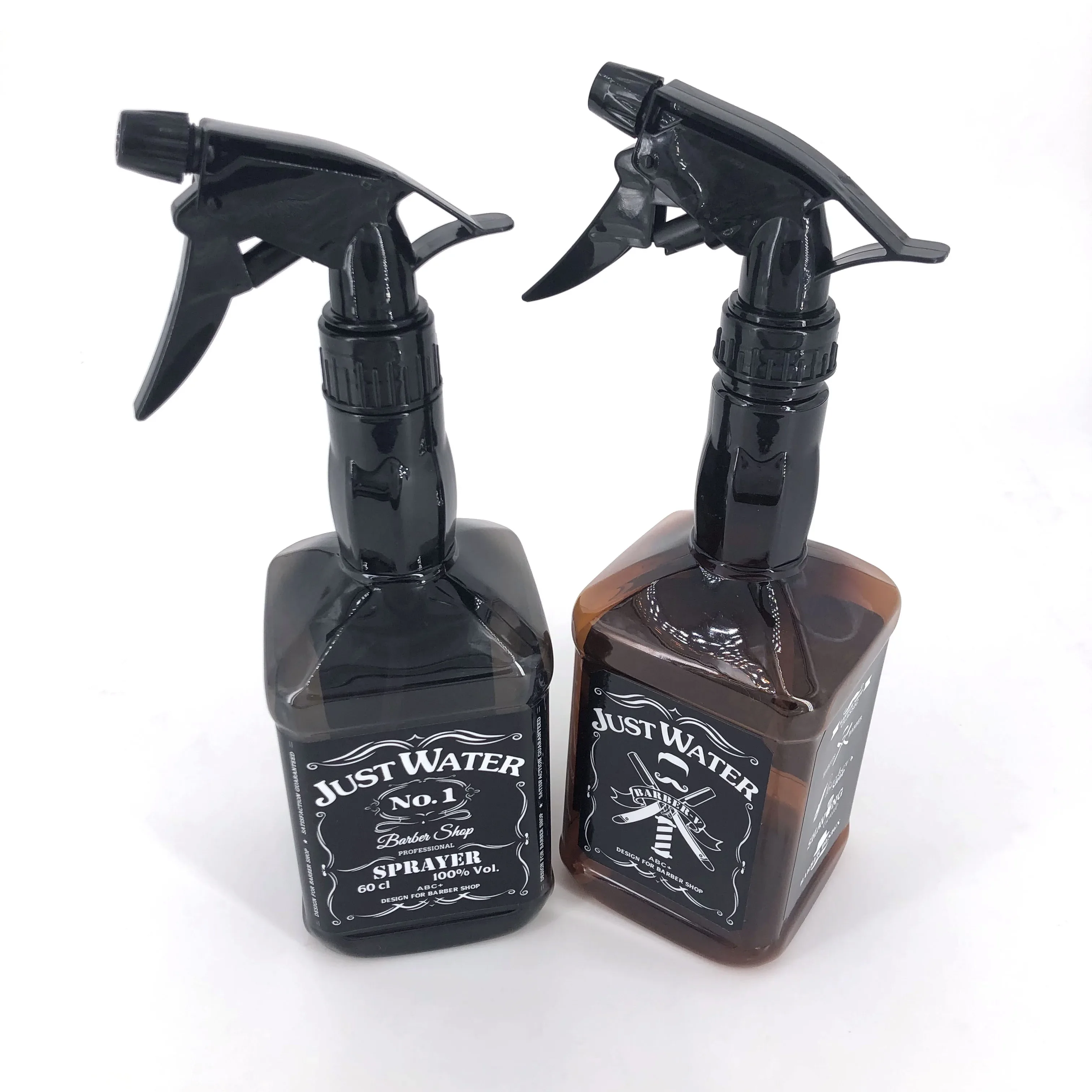 Spray Bottle 500ML/650ML Hairdressing Salon Barber Hair Tools Water Sprayer Retro Whiskey Oil Head Watering Can