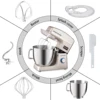 SUNATUR 10LStand Mixer Dough Kneading Planetary Proccessor Beater Machine Electric Kitchen Blender Cake Automatic Home Appliance 6