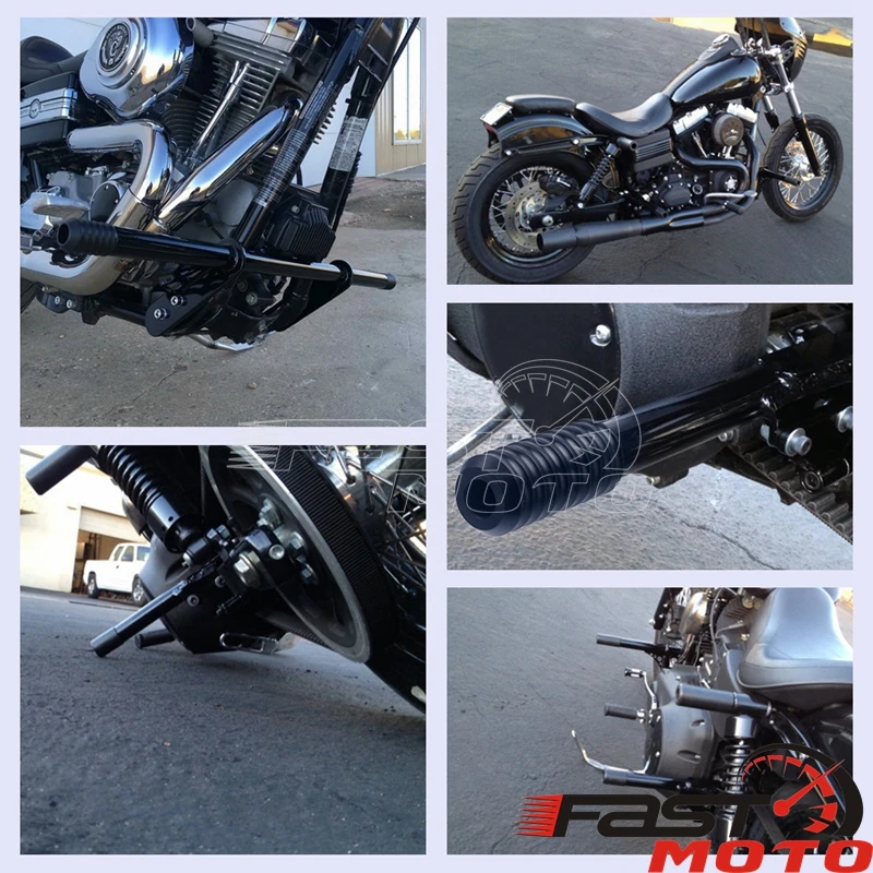 Tigersgate Dyna Barra di protezione motore da 3,2 cm, per Harley