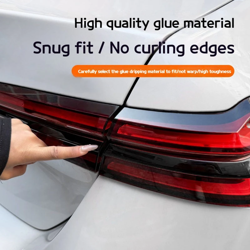 BMW 5 시리즈 i5 G60 2024-2026 차량 테일 라이트 블랙닝 장식 스트립 다스베이더 스티커 외관 액세서리