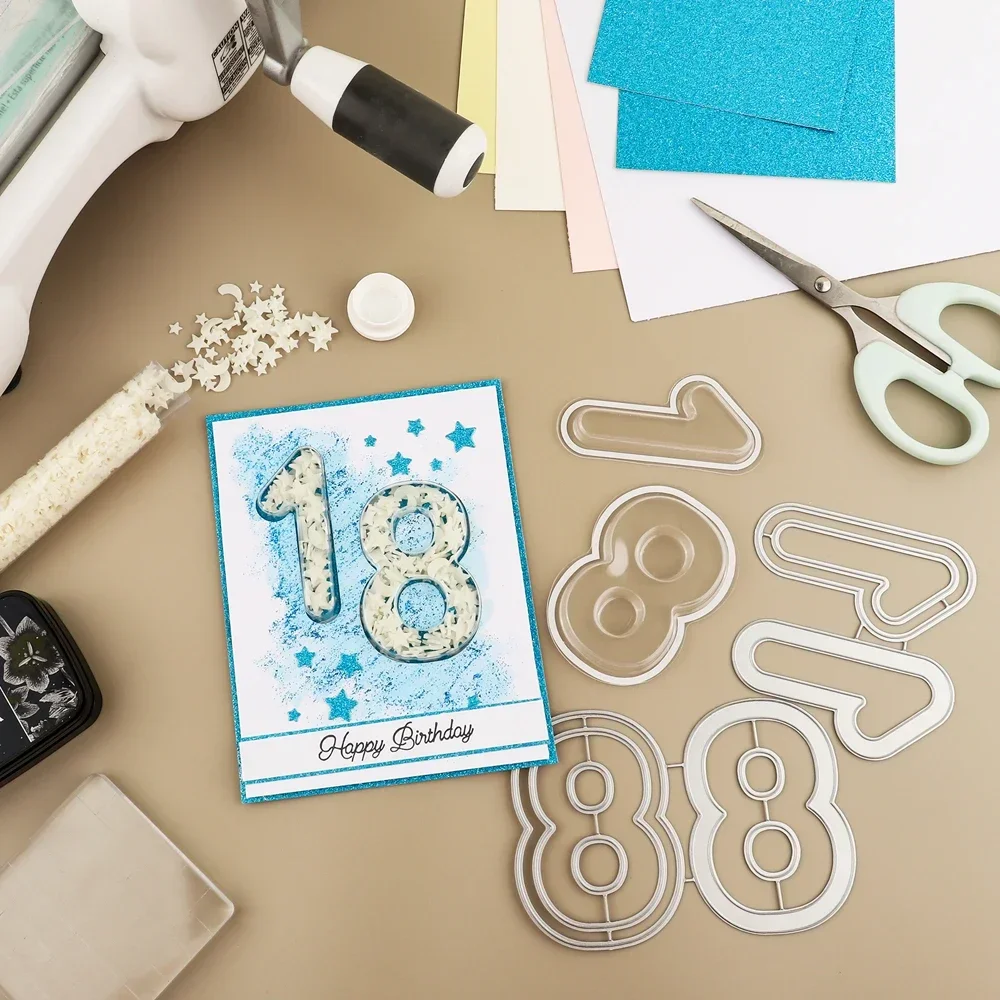 3D Dimensional Shaker Domes for Crafting and Card Making